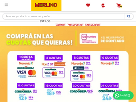 'merlinosrl.com.ar' screenshot