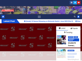 'miketendo64.com' screenshot