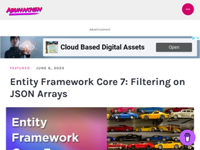 'khalidabuhakmeh.com' screenshot