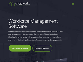 'theshopworks.com' screenshot