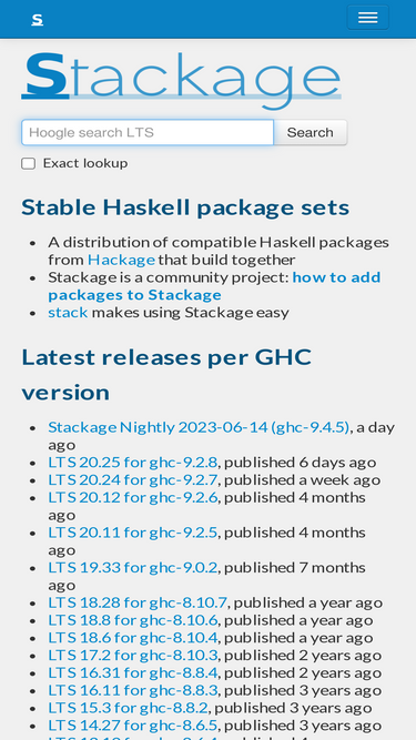 stackage.org