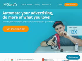 'storeya.com' screenshot