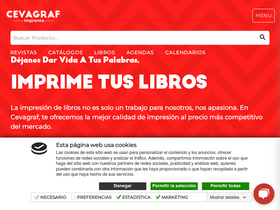 'cevagraf.coop' screenshot