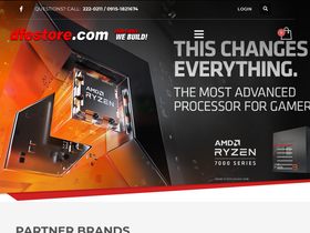 'dfestore.com' screenshot