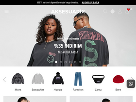 'aksesuarix.com' screenshot