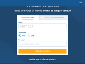 'autofact.com.mx' screenshot