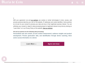 'diariodeleon.es' screenshot