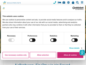 'kellenhusen.de' screenshot