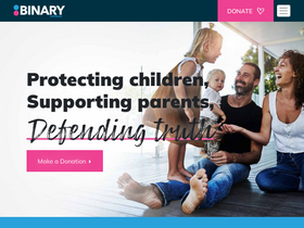 'binary.org.au' screenshot