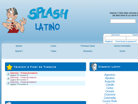'latin.it' screenshot
