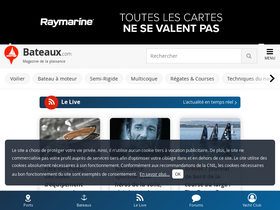 'bateaux.com' screenshot