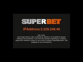 'superbet.gy' screenshot