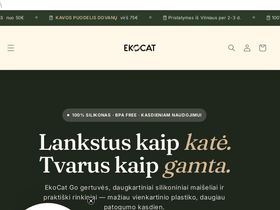 ekocat.com homepage screenshot