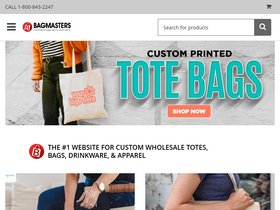 'bagmasters.com' screenshot