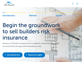 'usassure.com' screenshot