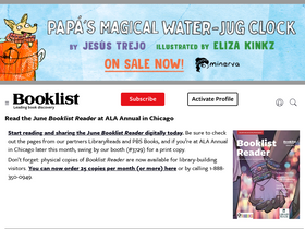 'booklistonline.com' screenshot