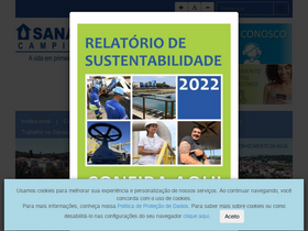 'sanasa.com.br' screenshot