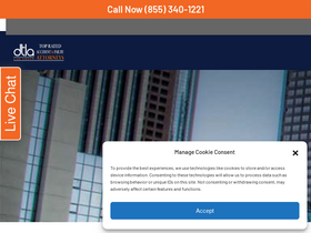 'downtownlalaw.com' screenshot