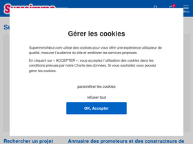 'superimmoneuf.com' screenshot