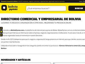boliviapymes.com