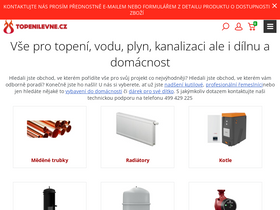 'topenilevne.cz' screenshot