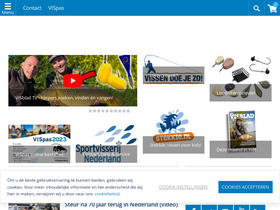 'sportvisserijnederland.nl' screenshot