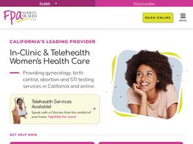 'fpawomenshealth.com' screenshot