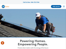 'adtsolar.com' screenshot