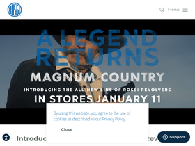 'rossiusa.com' screenshot