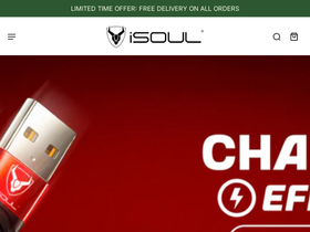 iSOUL website screenshot