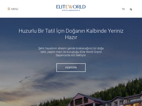 'eliteworldhotels.com.tr' screenshot