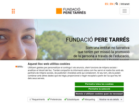 'peretarres.org' screenshot