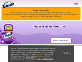 'fabuloso.com' screenshot