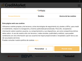 'credimarket.com' screenshot