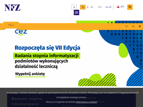 'nfz-gdansk.pl' screenshot