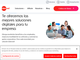 'edenred.mx' screenshot