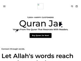 quranjar.com homepage screenshot