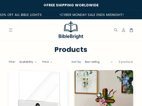 BibleBright website screenshot