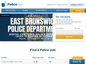 'policeapp.com' screenshot