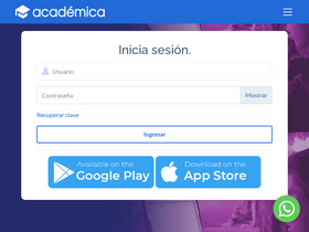 'academicanet.com' screenshot