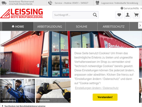 leissing.eu homepage screenshot