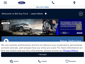 'billkayford.com' screenshot