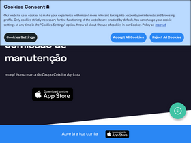 'moey.pt' screenshot