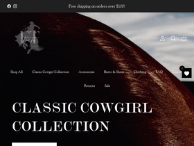 flattopwesternwear.com homepage screenshot