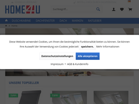 'home4u.de' screenshot