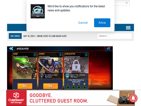 'gaming-fans.com' screenshot