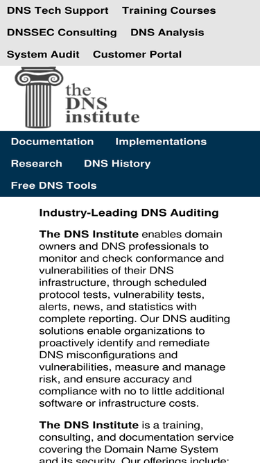 dnsinstitute.com