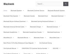 'blackwebbrand.com' screenshot
