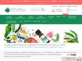 'voshuiles.com' screenshot