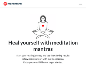 'mahakatha.com' screenshot